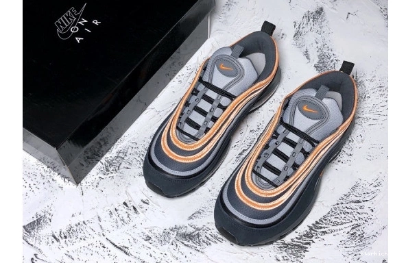Orange-Black 97 Grey Nike Wolf 921522-013 Air Max Total 0213